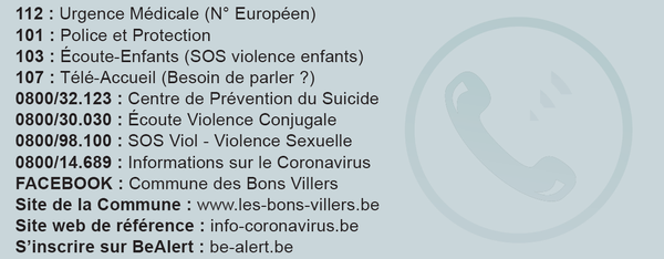 n° urgence